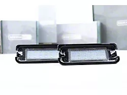 Morimoto XB LED License Plate Lights; Smoked (15-23 Mustang)