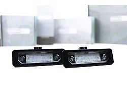 Morimoto XB LED License Plate Lights; Smoked (10-14 Mustang)