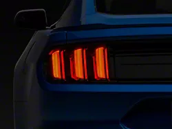 Morimoto XB LED Tail Lights; Black Housing; Clear Lens (15-23 Mustang)