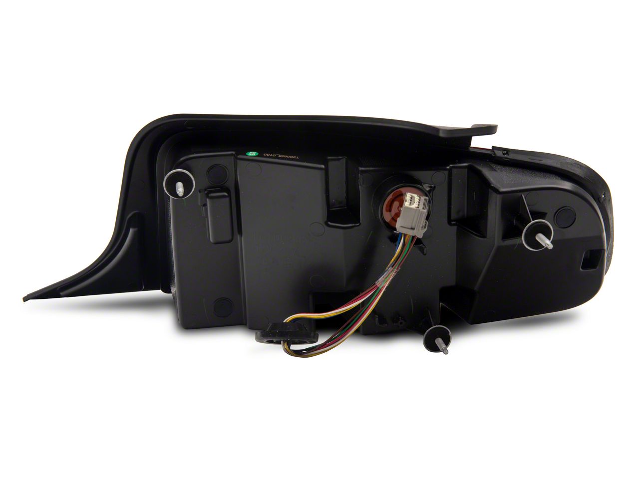 Morimoto Mustang XB LED Tail Lights; Black Housing; Red Lens LF441.2 ...