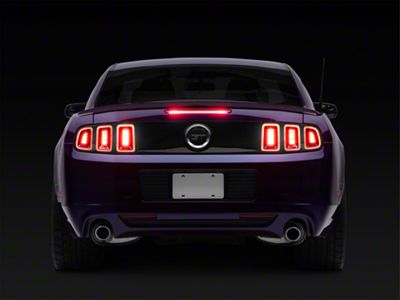 Morimoto XB LED Third Brake Light; Red (10-14 Mustang)