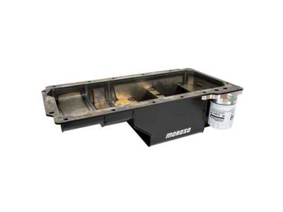 Moroso Rear Sump Oil Pan with Spin-On Oil Filter Adapter (93-02 Camaro w/ LS Swap; 98-02 5.7L Camaro)