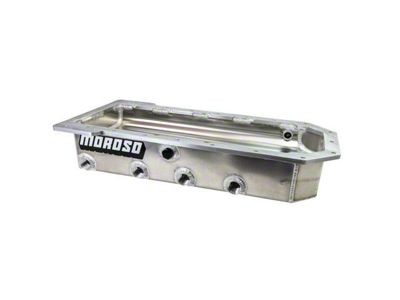 Moroso Dry Sump Oil Pan with Four Pickups on Passenger Side; Aluminum (08-23 6.1L HEMI, 6.4L HEMI Challenger)