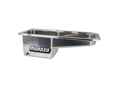 Moroso External Wet Sump Oil Pan; Aluminum (15-23 6.2L HEMI Challenger)