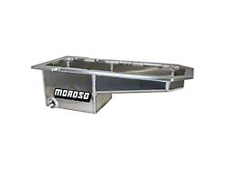 Moroso External Wet Sump Oil Pan; Aluminum (06-08 V8 HEMI Charger; 09-23 6.1L HEMI, 6.4L HEMI Charger)