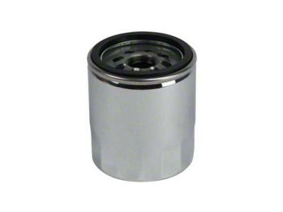 Moroso 3.50-Inch Tall Oil Filter; 13/16-Inch Thread; Chrome (97-04 Corvette C5)