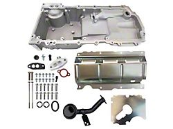 Moroso Rear Sump Oil Pan with Drainback (14-19 Corvette C7)