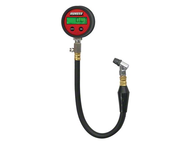 Moroso Digital Display Tire Pressure Gauge; 0-60 PSI