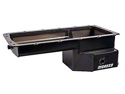 Moroso Road Race Baffled Oil Pan; Rear T-Sump (79-93 Mustang w/ Coyote Swap)