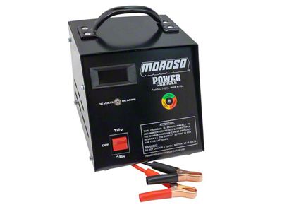 Moroso Battery Charger; 12V/16V; 25 AMP