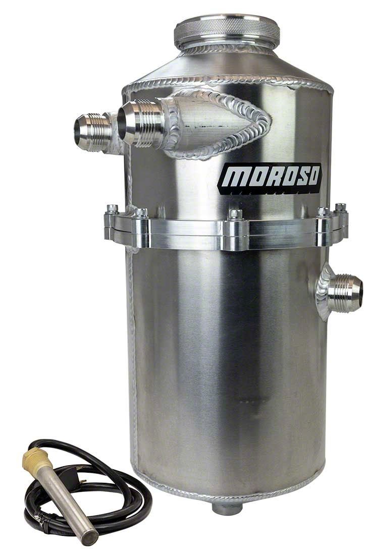 Moroso Universal AM Dual Inlet Dry Sump Tank with -16AN Male Breather ...
