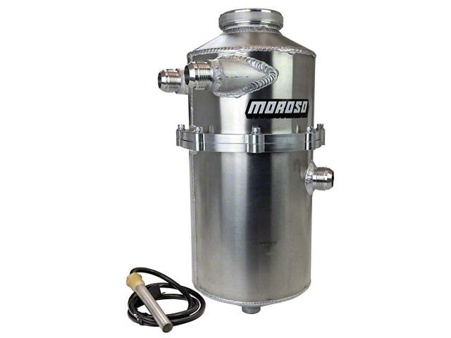 Moroso Universal AM Dual Inlet Dry Sump Tank with -16AN Male Breather ...
