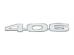 406 Hood Emblems; Polished (Universal; Some Adaptation May Be Required)