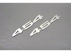 454 Hood Emblems; Polished (Universal; Some Adaptation May Be Required)