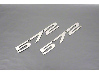 572 Hood Emblems; Polished (Universal; Some Adaptation May Be Required)