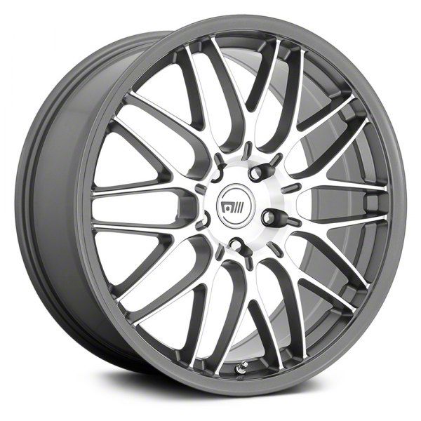 Motegi Mustang CM10 Machined Gunmetal Wheel; 19x8.5; 35mm