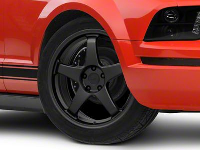 Motegi CS5 Satin Black Wheel; 19x8.5; 35mm Offset (05-09 Mustang)