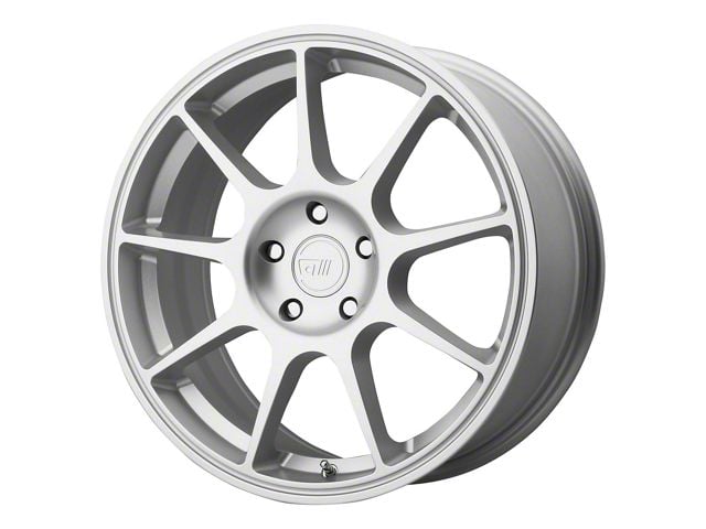 Motegi MR138 Hyper Silver Wheel; 19x8.5 (05-09 Mustang)