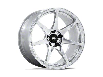 Motegi Battle Polished Wheel; 17x9.5; 15mm Offset (10-14 Mustang GT w/o Performance Pack, V6)