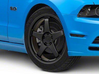 Motegi CS5 Satin Black Wheel; 19x8.5; 35mm Offset (10-14 Mustang)