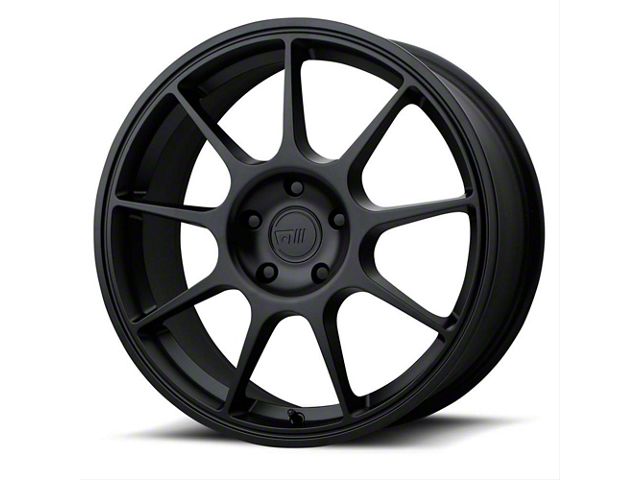 Motegi MR138 Satin Black Wheel; 19x8.5 (2024 Mustang)