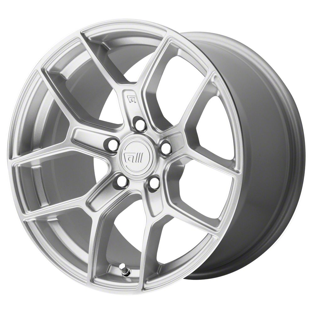 Moritech Rims Silver Motegi Camaro TM5 Hyper Silver Wheel; 18x9.5; 35mm Offset MR13389552435 ...