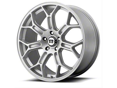 Motegi Techno Mesh S Race Silver Wheel; Rear Only; 19x10; 79mm Offset (05-13 Corvette C6)