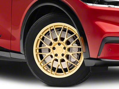 Motegi CM10 Rally Gold Wheel; 19x8.5 (21-24 Mustang Mach-E)