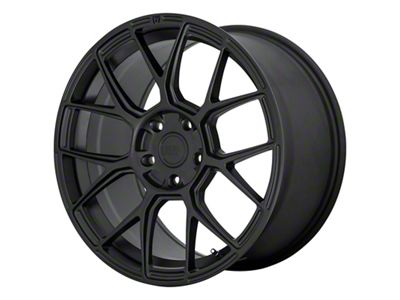 Motegi CM7 Satin Black Wheel; 18x8.5 (21-24 Mustang Mach-E, Excluding GT)