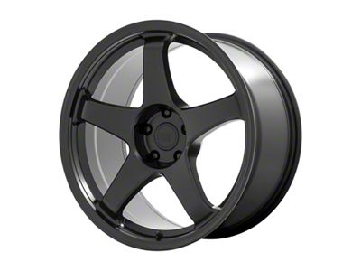 Motegi CS5 Satin Black Wheel; 18x8.5 (21-24 Mustang Mach-E, Excluding GT)