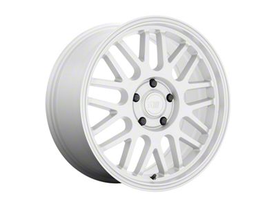 Motegi M9 Hyper Silver Wheel; 18x8.5; 42mm Offset (21-25 Mustang Mach-E, Excluding GT)