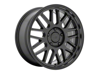 Motegi M9 Satin Black Wheel; 18x8.5 (21-24 Mustang Mach-E, Excluding GT)