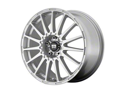 Motegi Rally Cross S Bright Silver Wheel; 18x8; 35mm Offset (21-25 Mustang Mach-E, Excluding GT)