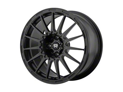 Motegi Rally Cross S Satin Black Wheel; 18x8; 45mm Offset (21-25 Mustang Mach-E, Excluding GT)