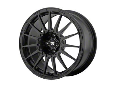 Motegi Rally Cross S Satin Black Wheel; 18x8 (21-24 Mustang Mach-E, Excluding GT)