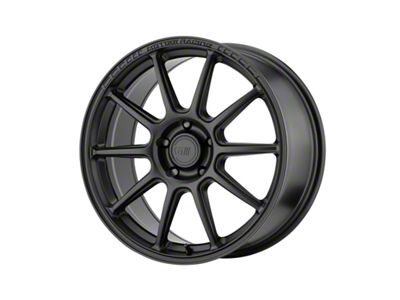 Motegi SS10 Satin Black Wheel; 18x8.5; 45mm Offset (21-25 Mustang Mach-E, Excluding GT)