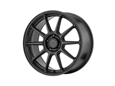 Motegi SS10 Satin Black Wheel; 18x8.5 (21-24 Mustang Mach-E, Excluding GT)