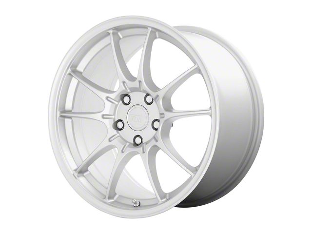 Motegi SS5 Hyper Silver Wheel; 18x8.5 (21-24 Mustang Mach-E, Excluding GT)