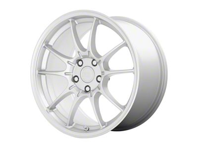 Motegi SS5 Hyper Silver Wheel; 19x8.5; 42mm Offset (21-25 Mustang Mach-E)