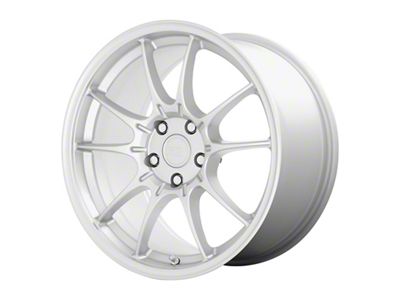 Motegi SS5 Hyper Silver Wheel; 19x8.5 (21-24 Mustang Mach-E)