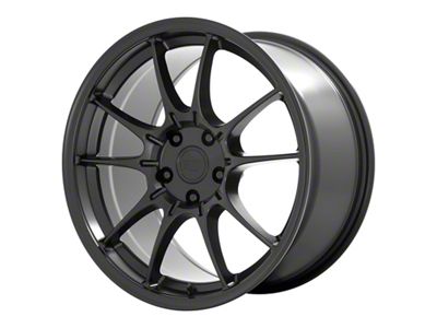 Motegi SS5 Satin Black Wheel; 18x8.5 (21-24 Mustang Mach-E, Excluding GT)