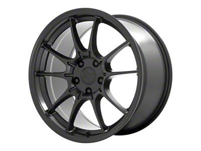 Motegi SS5 Satin Black Wheel; 19x8.5; 42mm Offset (21-25 Mustang Mach-E)