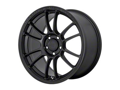 Motegi SS6 Satin Black Wheel; 18x8.5 (21-24 Mustang Mach-E, Excluding GT)