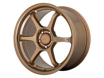 Motegi Traklite 3.0 Matte Bronze Wheel; 18x8.5; 42mm Offset (21-25 Mustang Mach-E, Excluding GT)