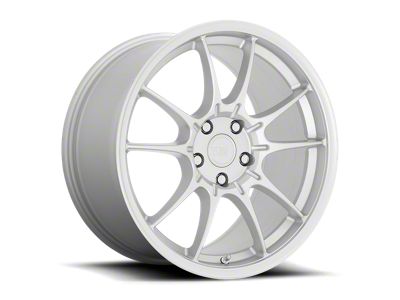 Motegi SS5 Hyper Silver Wheel; 19x8.5 (15-23 Mustang GT, EcoBoost, V6)
