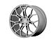 Motegi Techno Mesh Anthracite Wheel; 20x9 (15-23 Mustang GT, EcoBoost, V6)