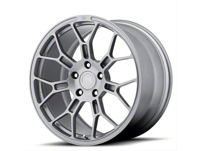 Motegi Techno Mesh Anthracite Wheel; Rear Only; 20x10.5 (15-23 Mustang GT, EcoBoost, V6)