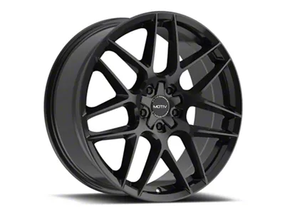Motiv Foil Gloss Black Wheel; 18x8; 20mm Offset (06-10 RWD Charger)