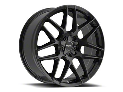 Motiv Foil Gloss Black Wheel; 18x8 (06-10 RWD Charger)