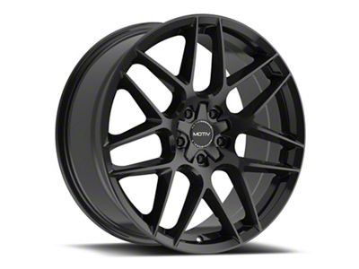 Motiv Foil Gloss Black Wheel; 20x8.5 (06-10 RWD Charger)